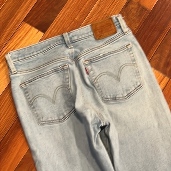 ⭐️ Levi’s 501 S Jeans Big Raw Hem Size 27 - Picture 7 of 10